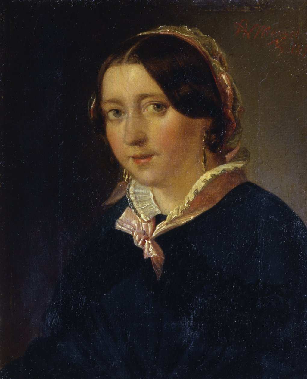 Bildnis eines jungen Mädchens von Adolph Menzel