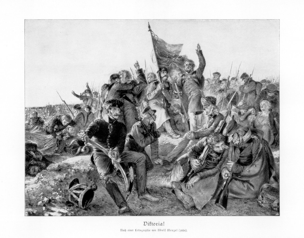 Sieg! von Adolph Menzel