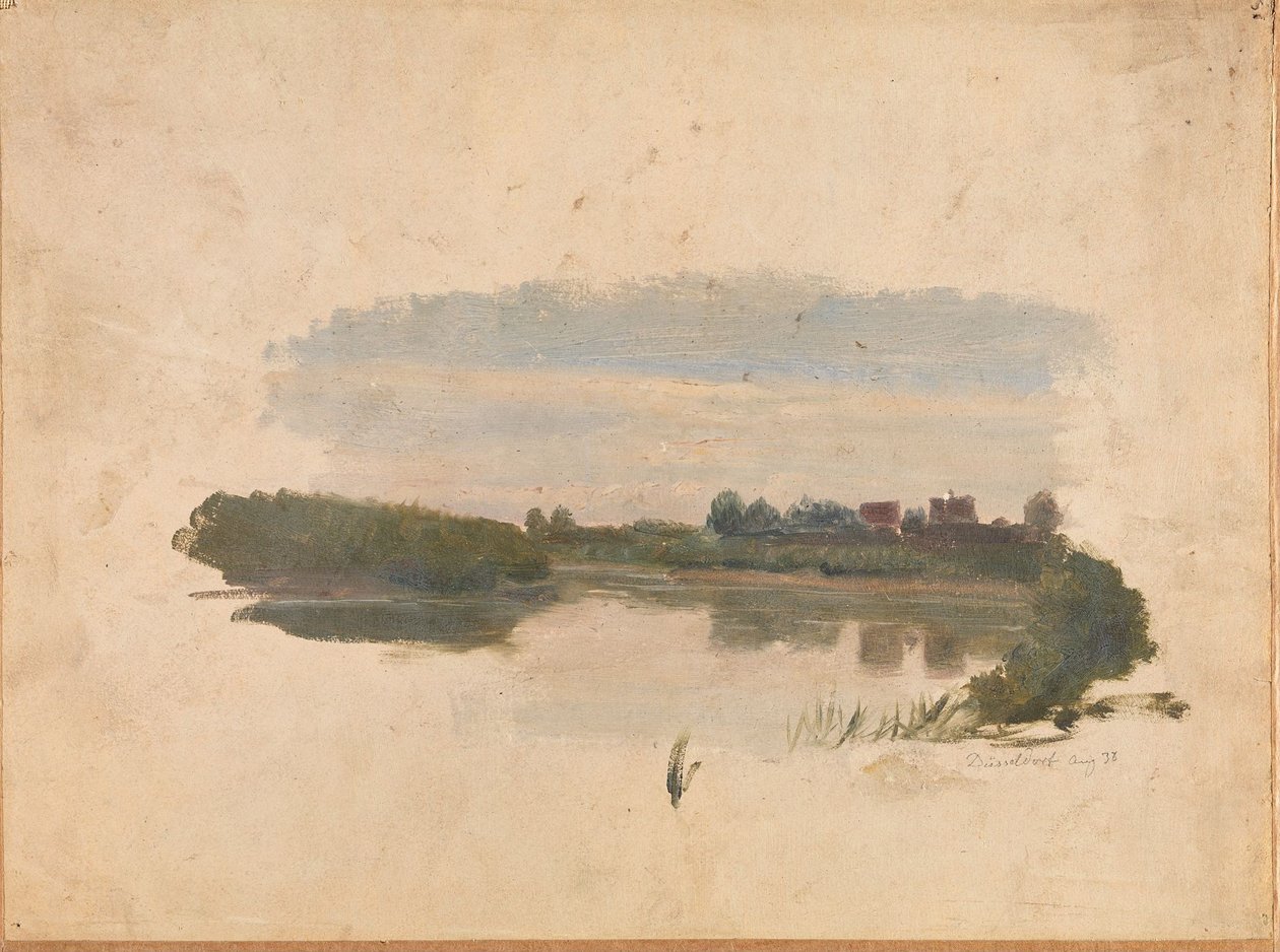 Landschaftsstudie von Adolph Tidemand