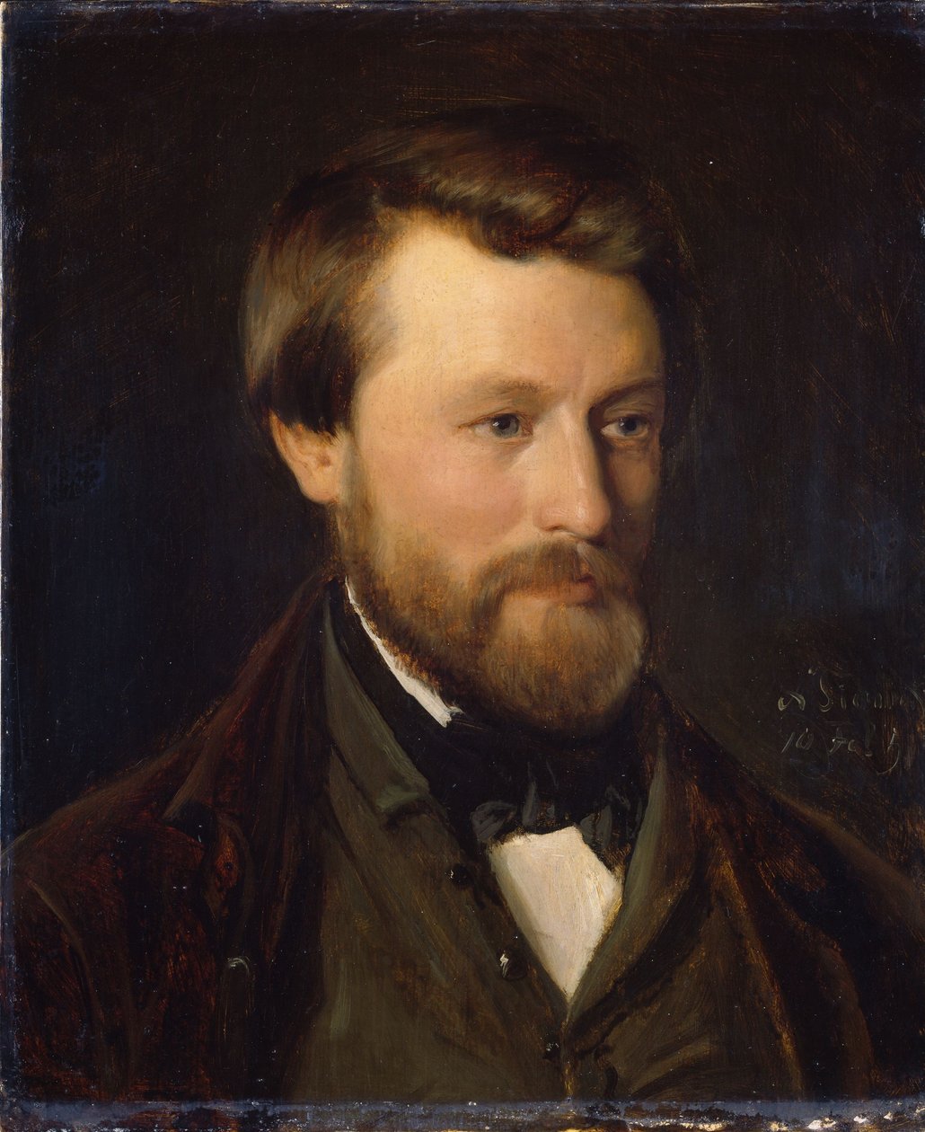 Porträt von Emil Tidemand, des Bruders des Künstlers von Adolph Tidemand