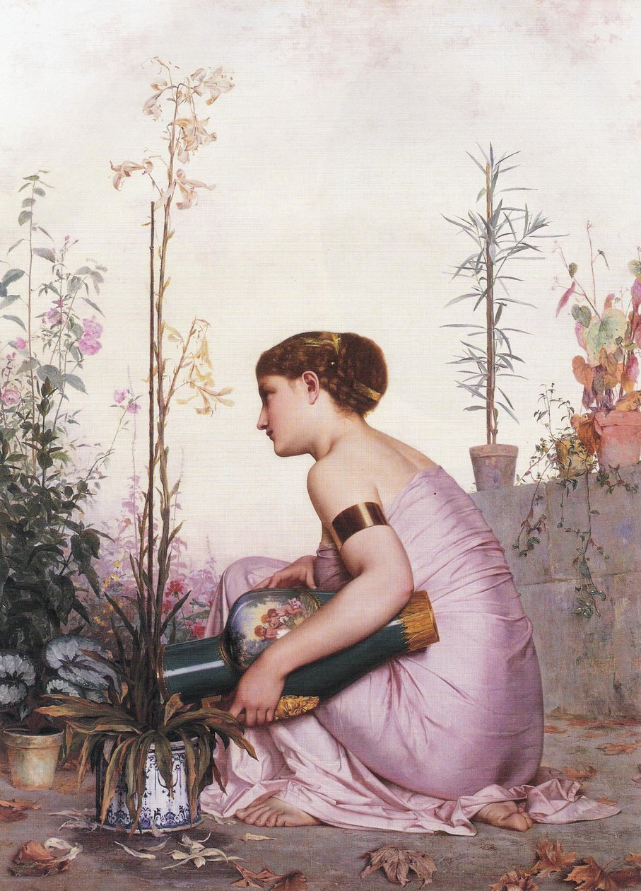 Die Lilie ist tot von Adolphe Alexandre Lesrel