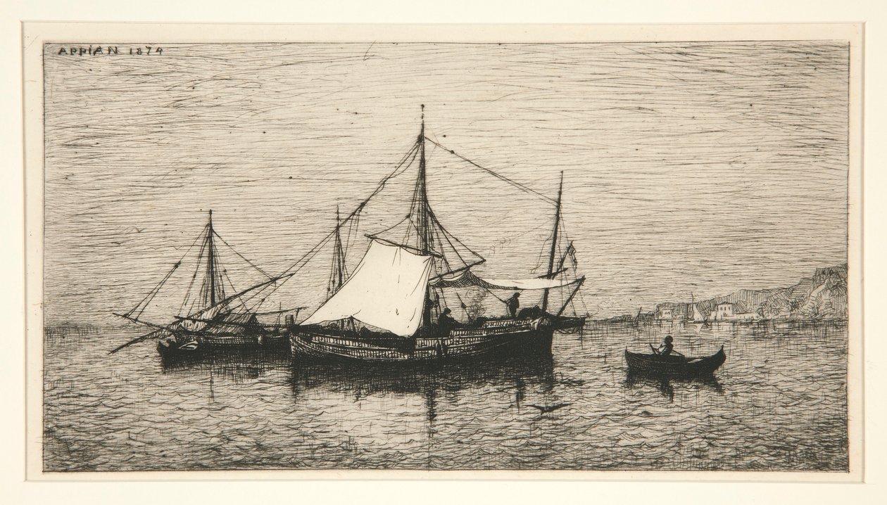 Barques de cabotage (Cotes d von Adolphe Appian