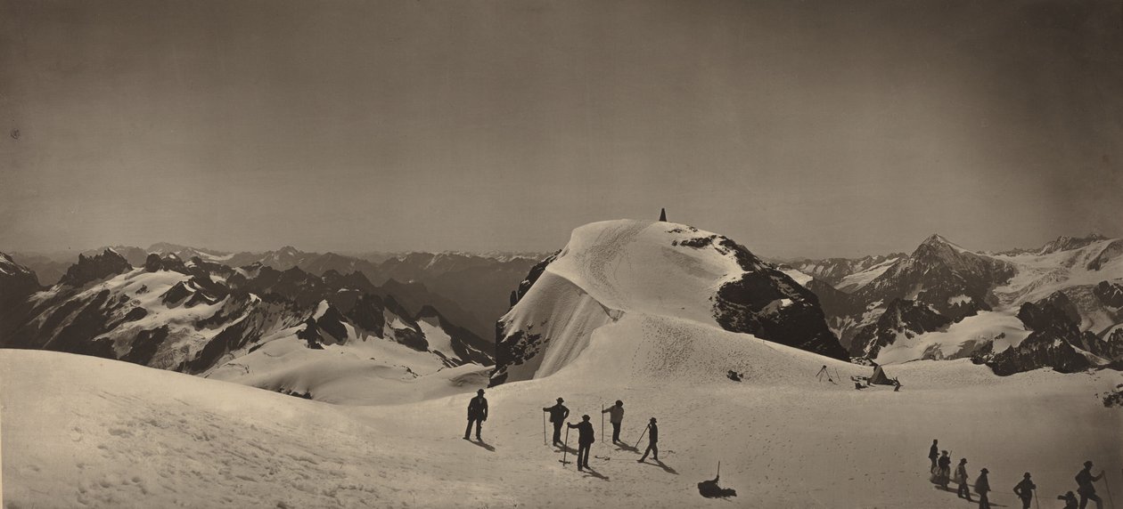 Gipfel des Mont Titlis, Schweiz von Adolphe Braun