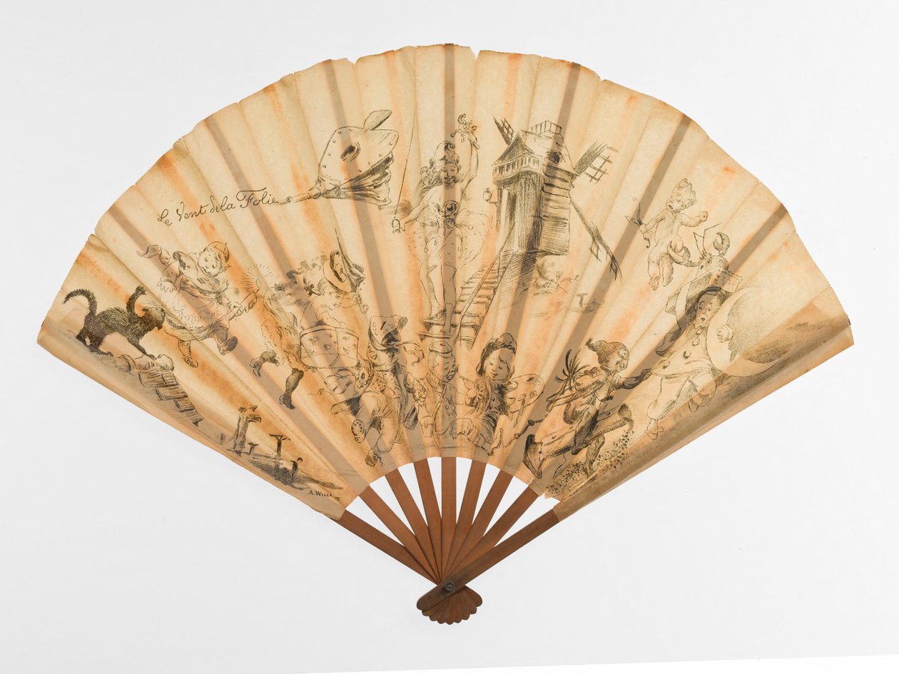Der Wind des Wahnsinns von Adolphe Leon Willette