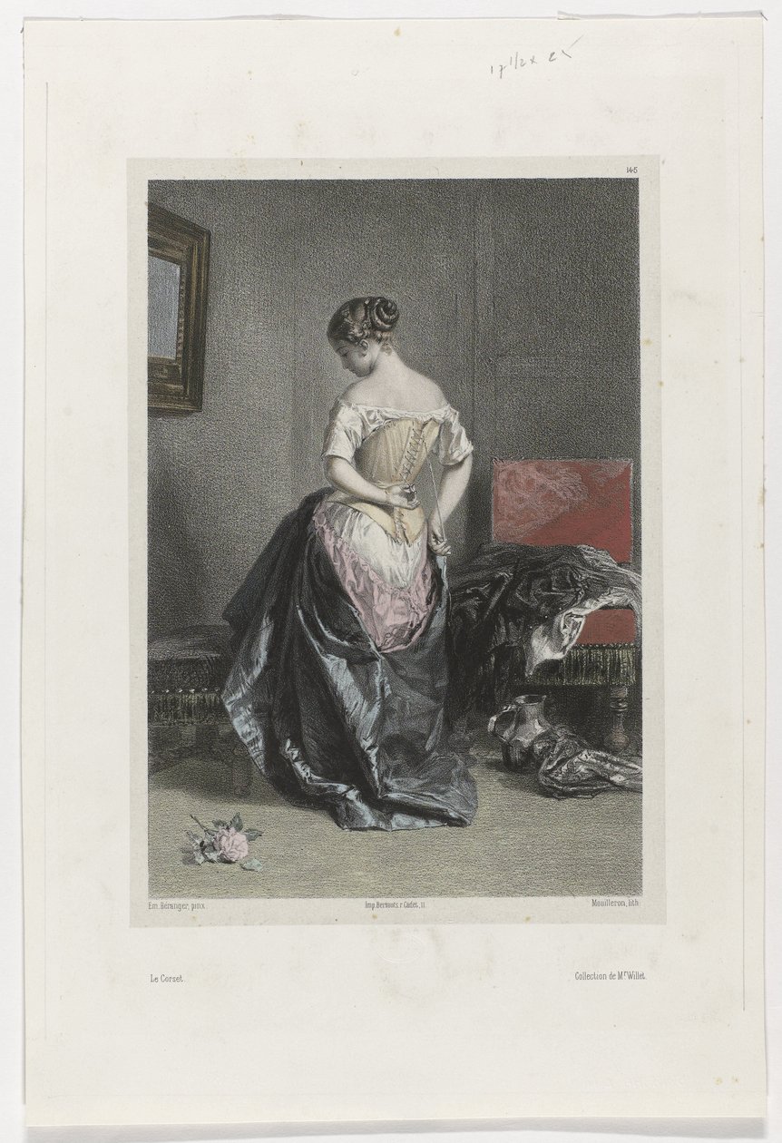 Le Corset von Adolphe Mouilleron