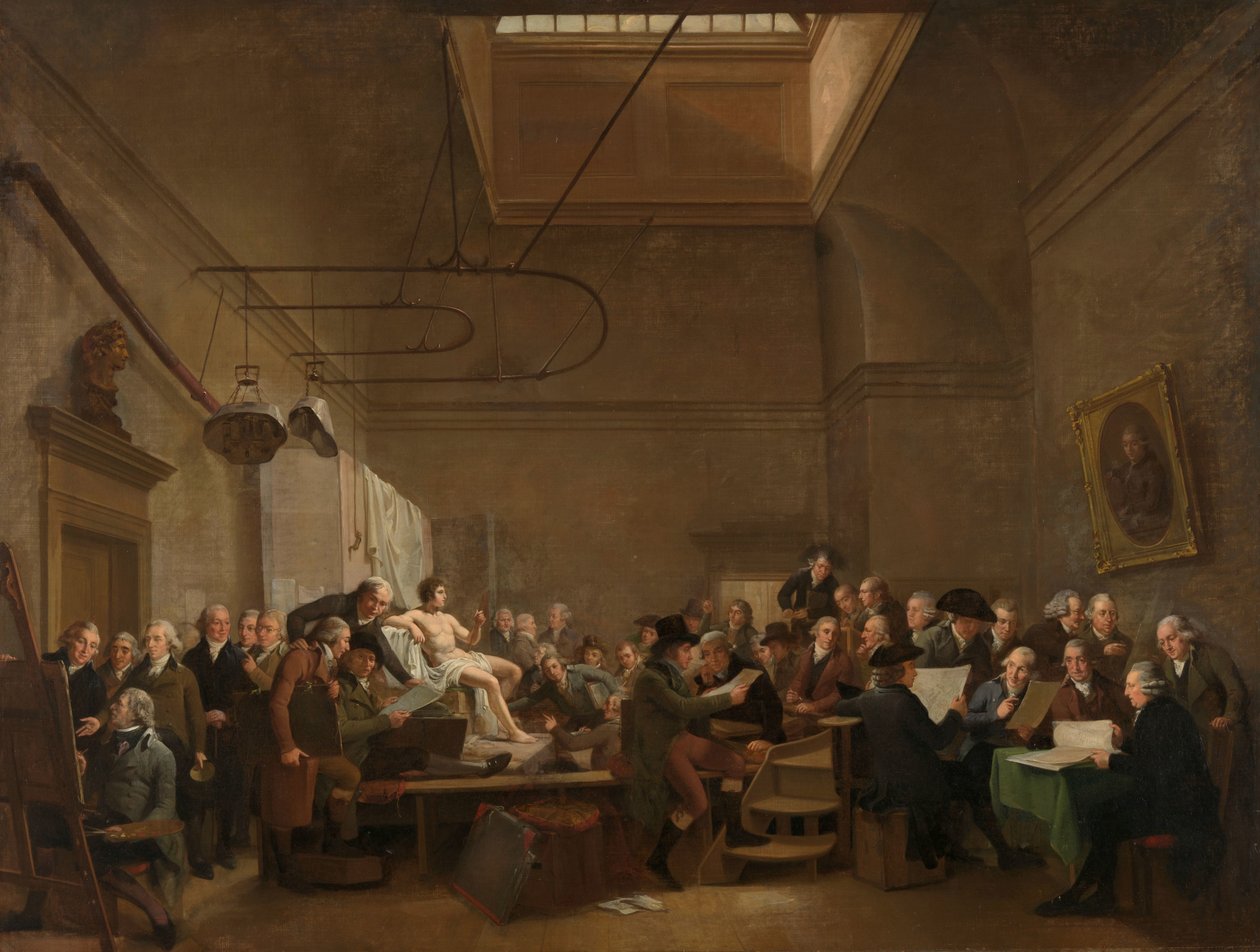Die Zeichengalerie der Felix Meritis Gesellschaft von Adriaan de Lelie