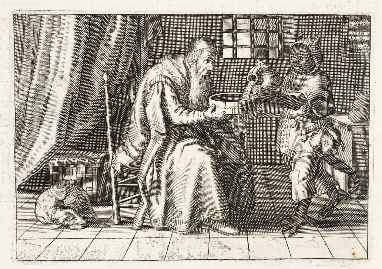Ein reicher Mann, Illustration aus 