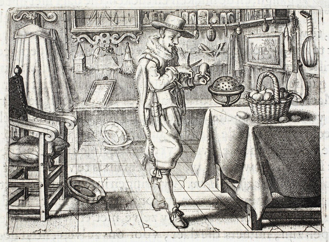Kornwäsche, Illustration aus 