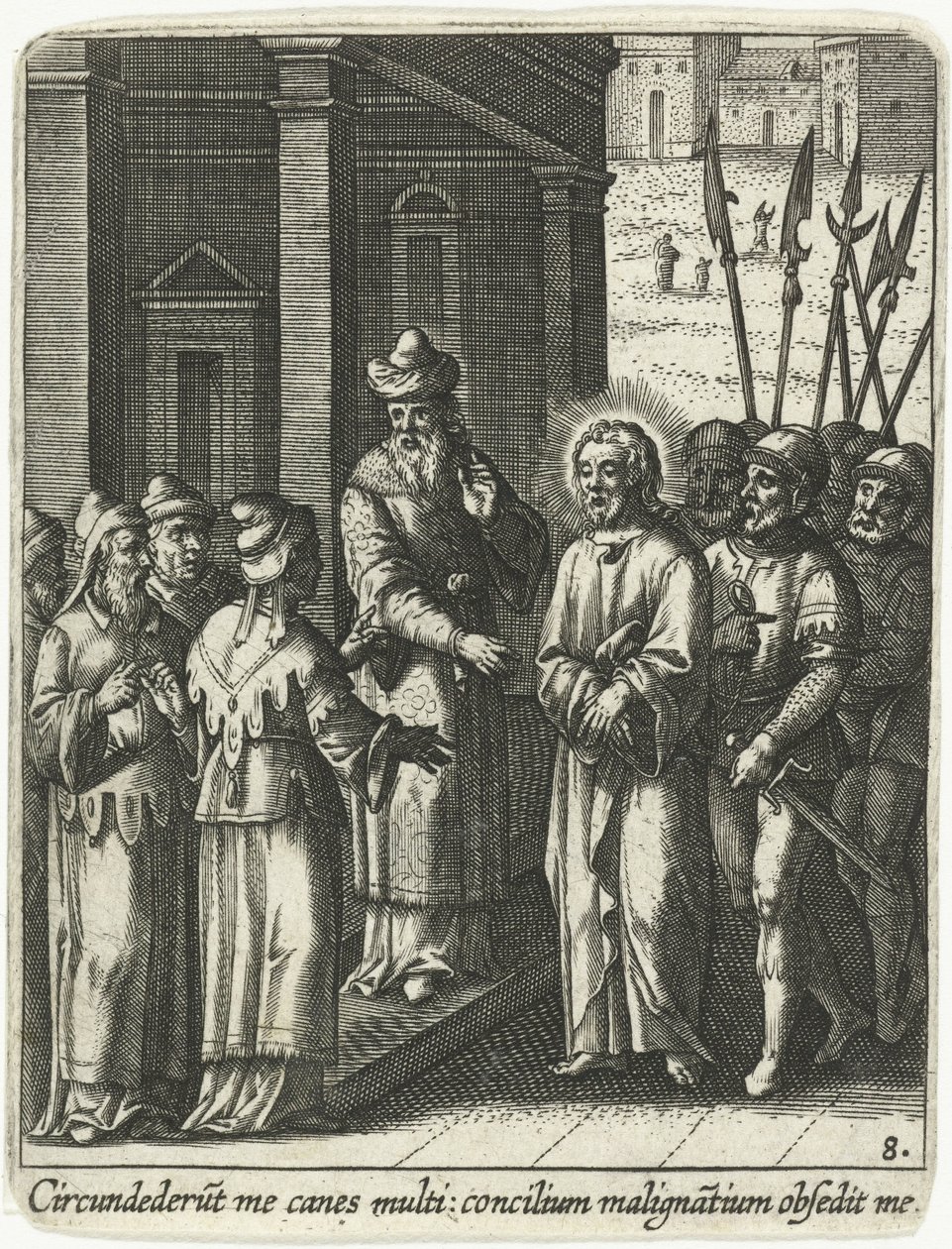 Christus vor Pilatus von Adriaen Collaert