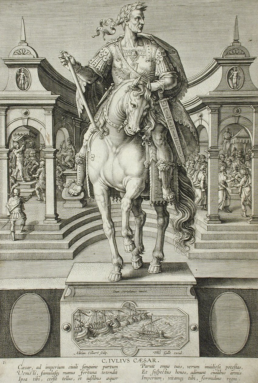 Julius Caesar von Adriaen Collaert
