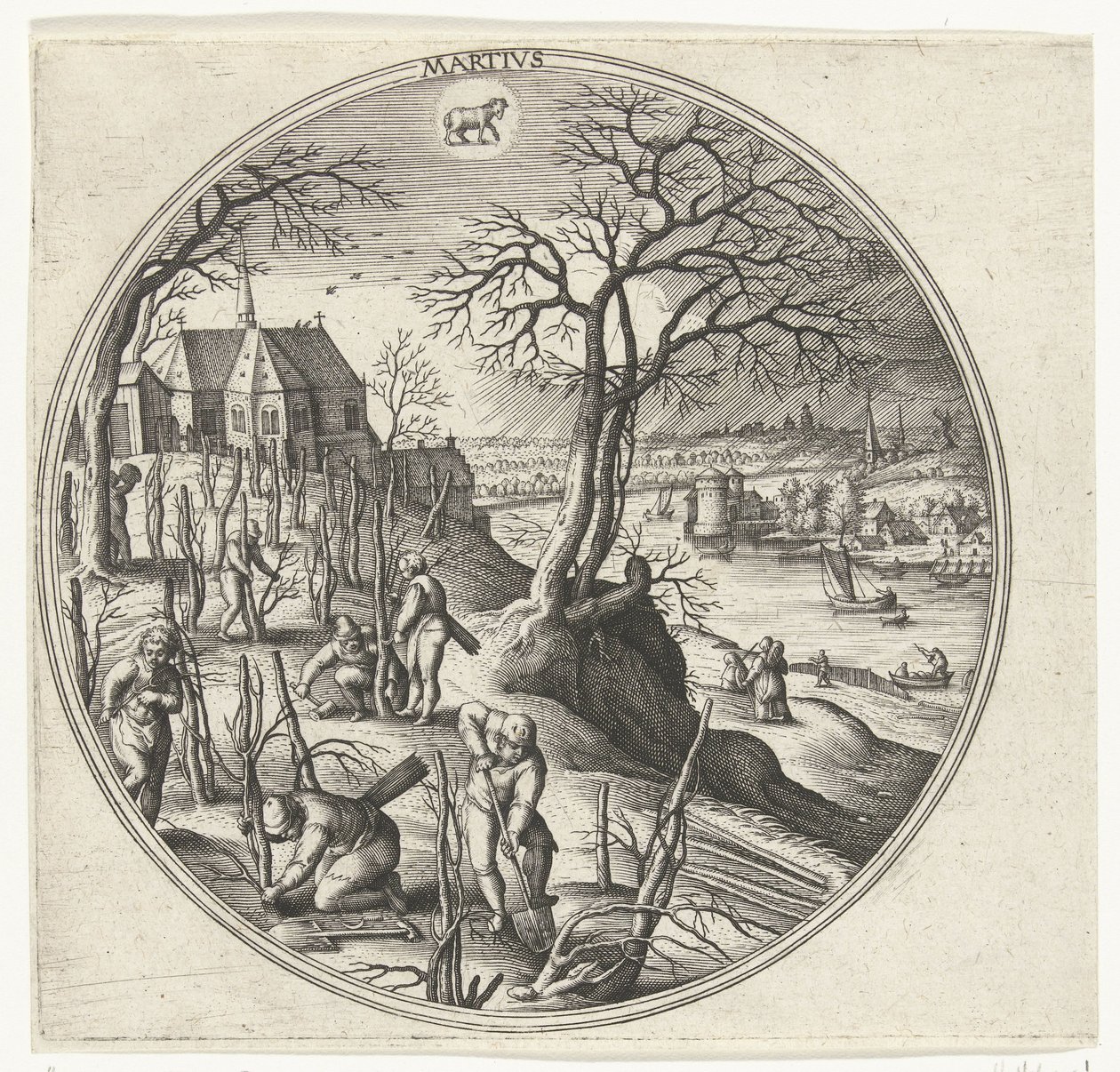 März von Adriaen Collaert