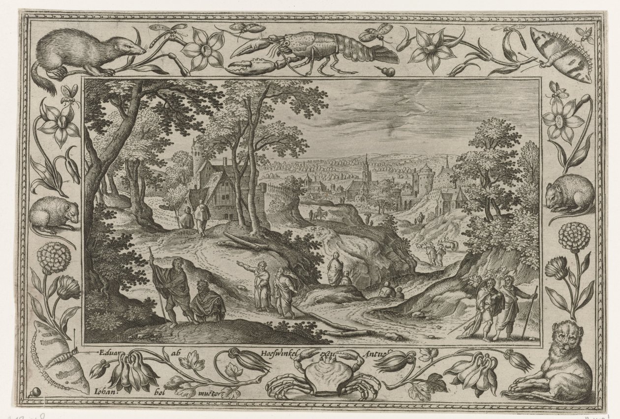 Aussendung der Apostel von Adriaen Collaert