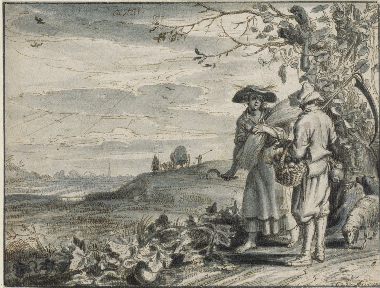 Der Sommer von Adriaen Pietersz van de Venne