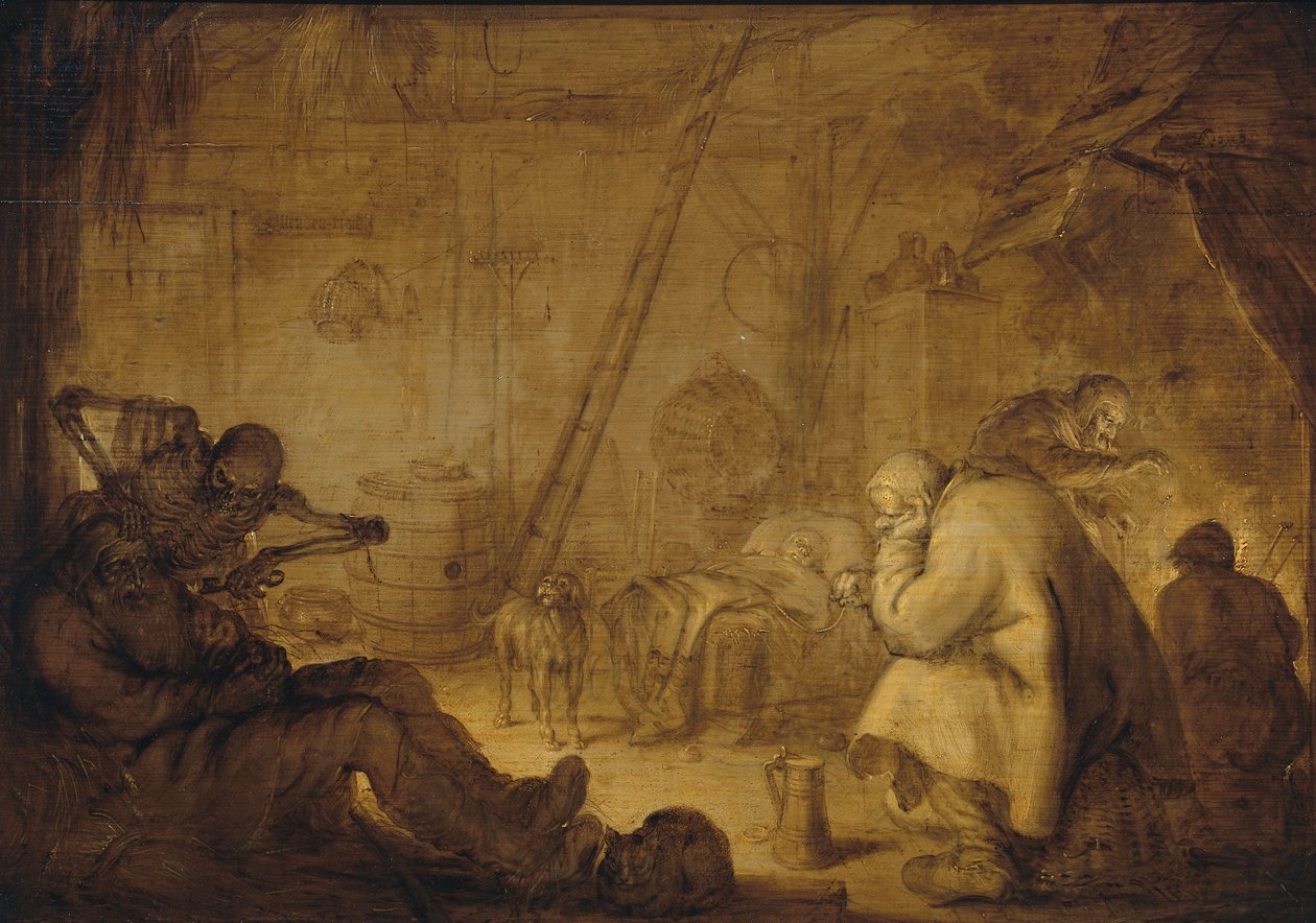 Das Ende des Elends von Adriaen Pietersz. van de Venne