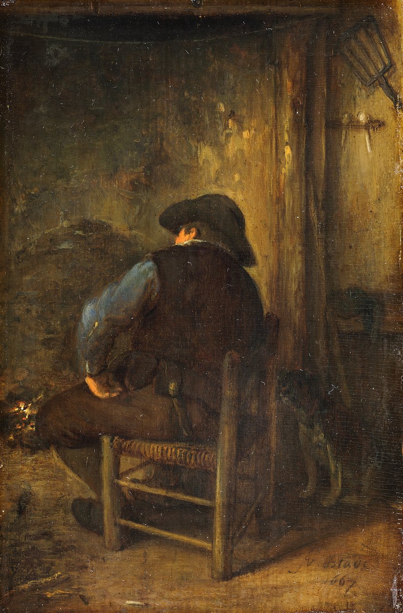 Der Raucher von Adriaen van Ostade