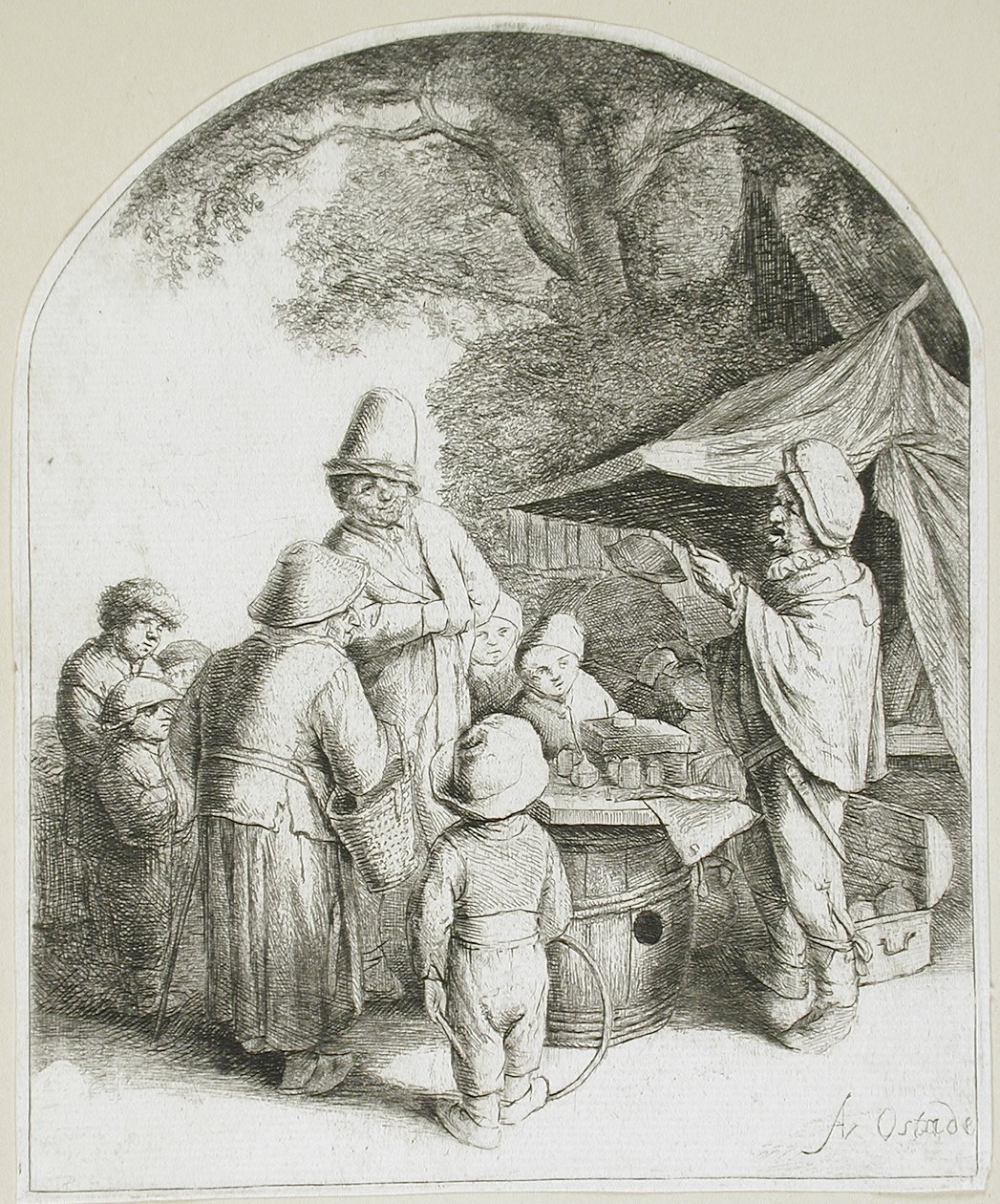 Der Quacksalber von Adriaen van Ostade