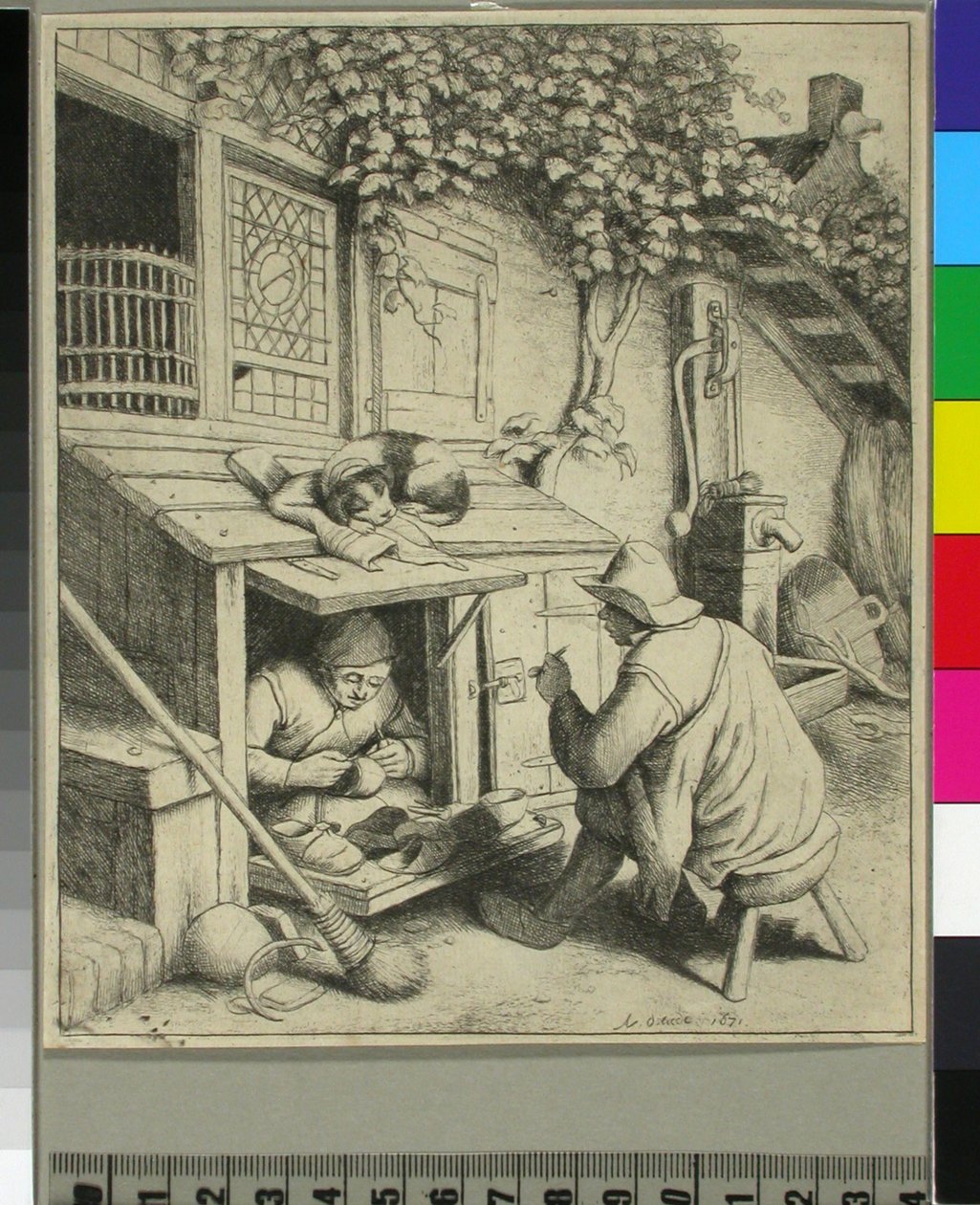 Ohne Titel von Adriaen van Ostade
