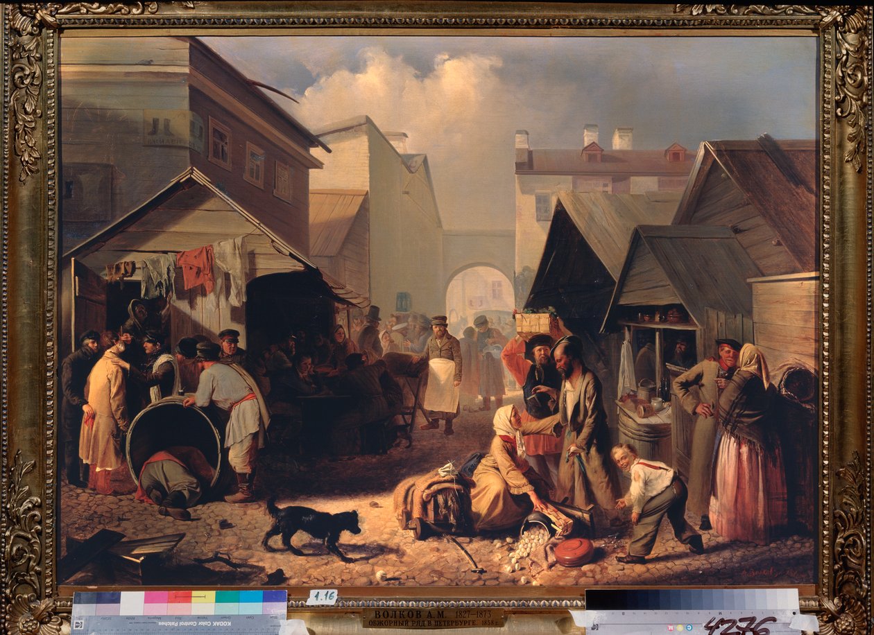Erfrischungsstand in St. Petersburg von Adrian Markovich Volkov