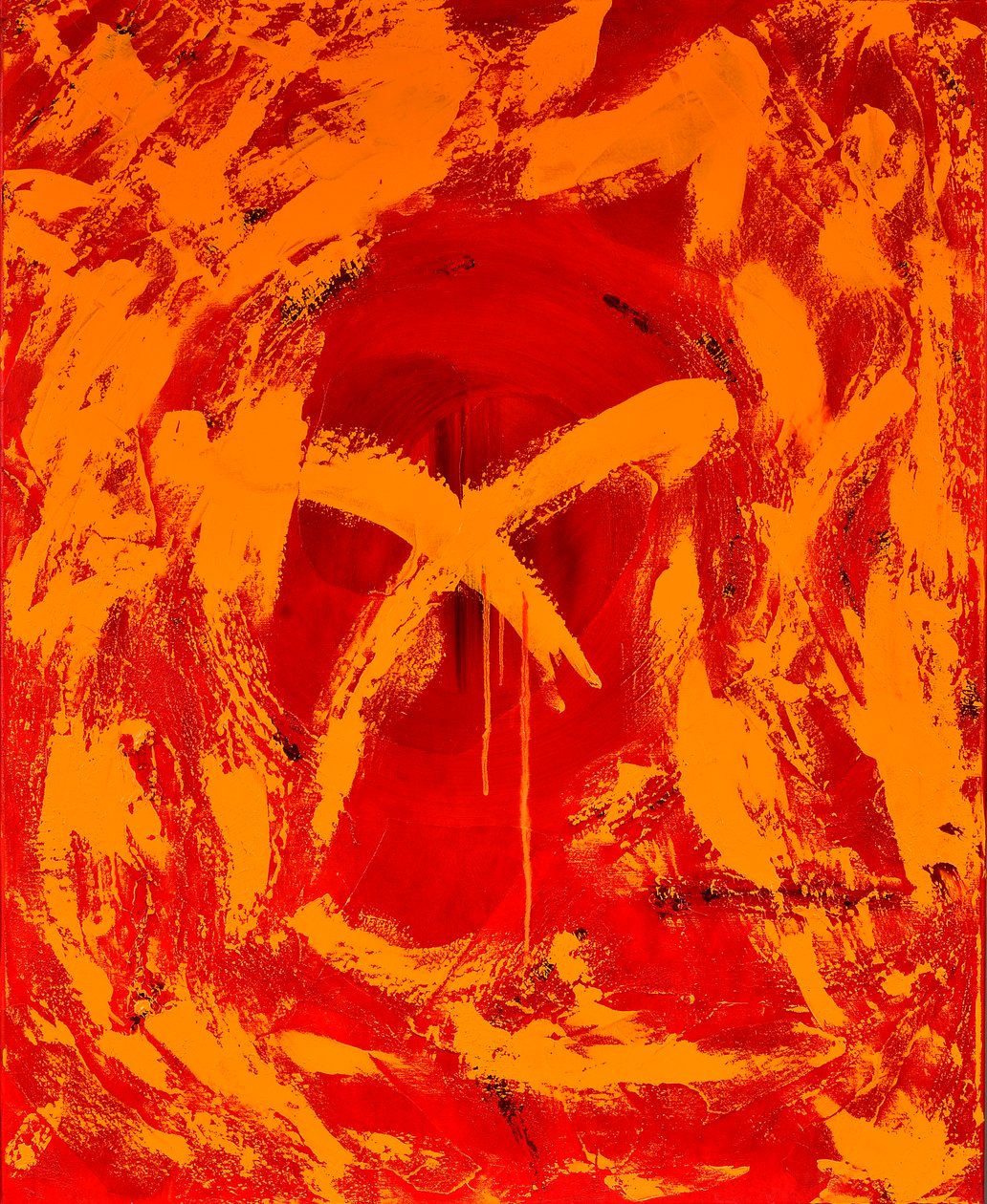 Rot 1, 2014 von Agnes Girardon