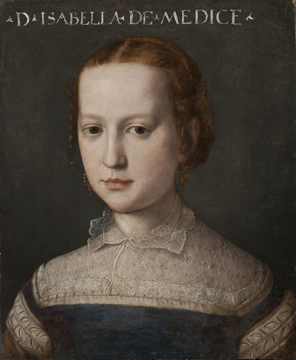 Isabella de Medici, ca. 1555 von Agnolo Bronzino