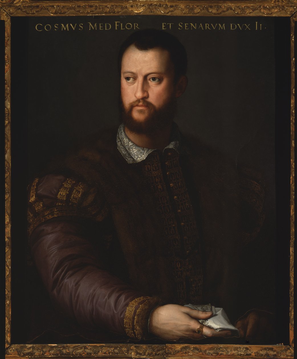 Porträt von Cosimo I. de Medici von Agnolo Bronzino