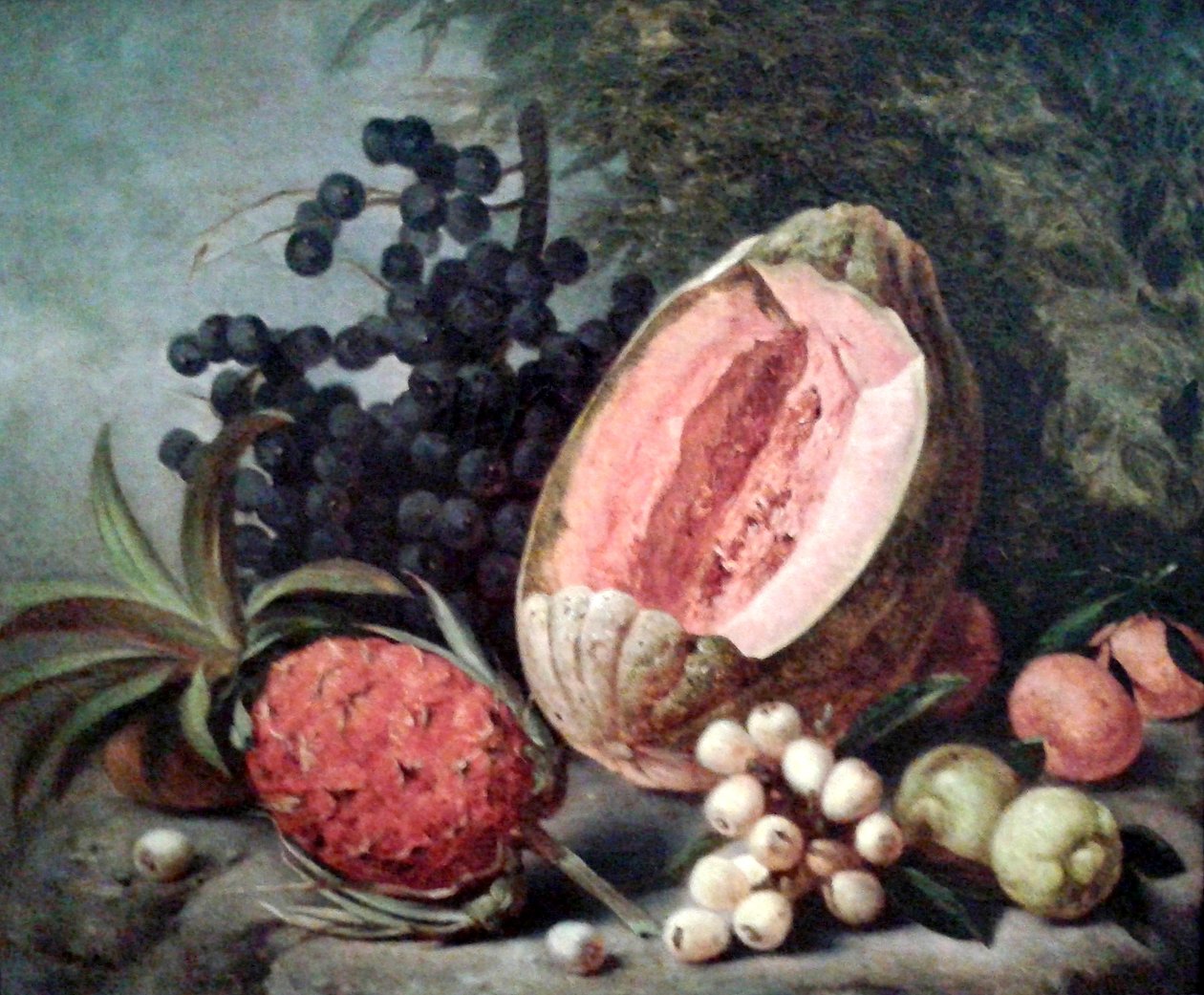 Kürbis und Ananas von Agostinho Jose da Mota