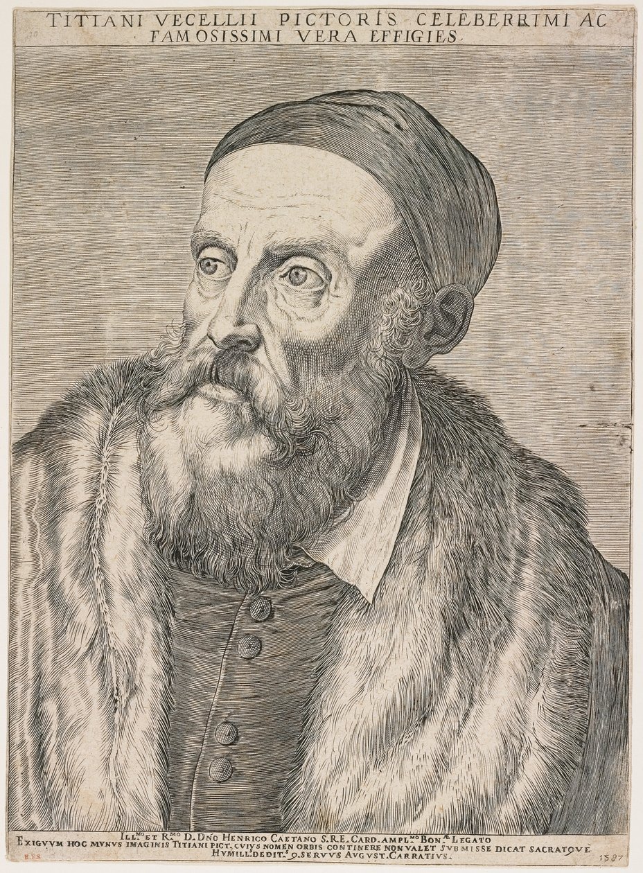 Tizian von Agostino Carracci