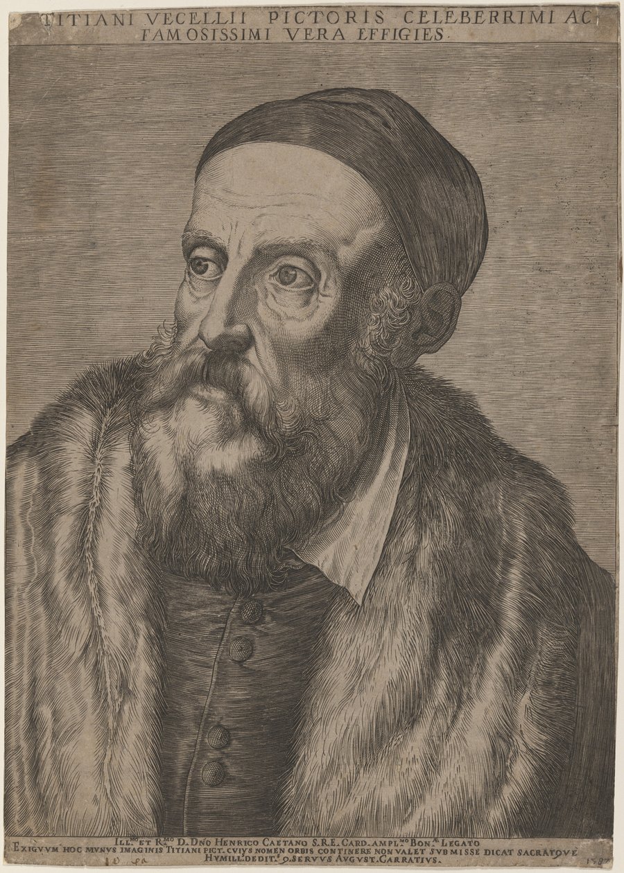 Tizian von Agostino Carracci