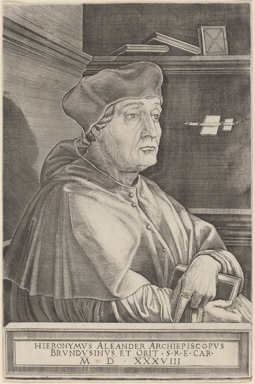 Hieronymus Alexander, Erzbischof von Brindisi von Agostino dei Musi