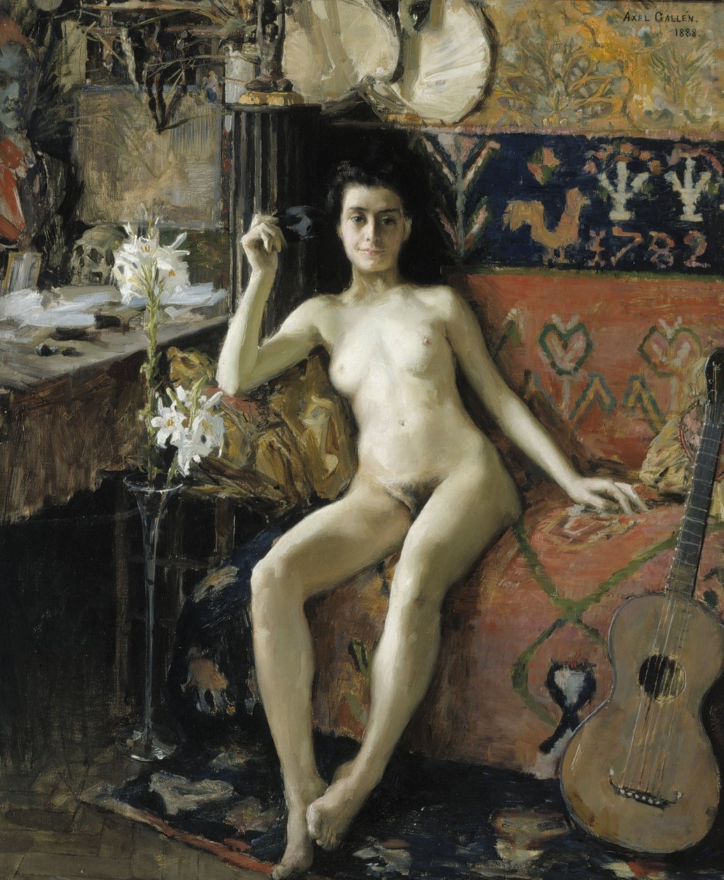 Demaskiert von Akseli Gallen-Kallela
