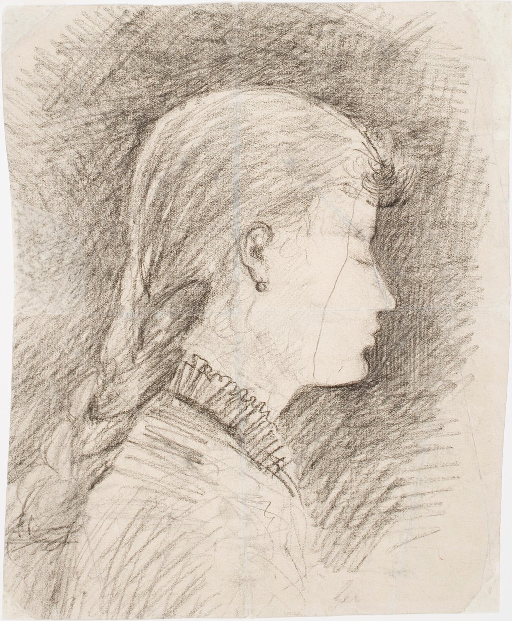 Kopf eines Mädchens (Gerda Ringbom, später Bergroth) von Akseli Gallen-Kallela
