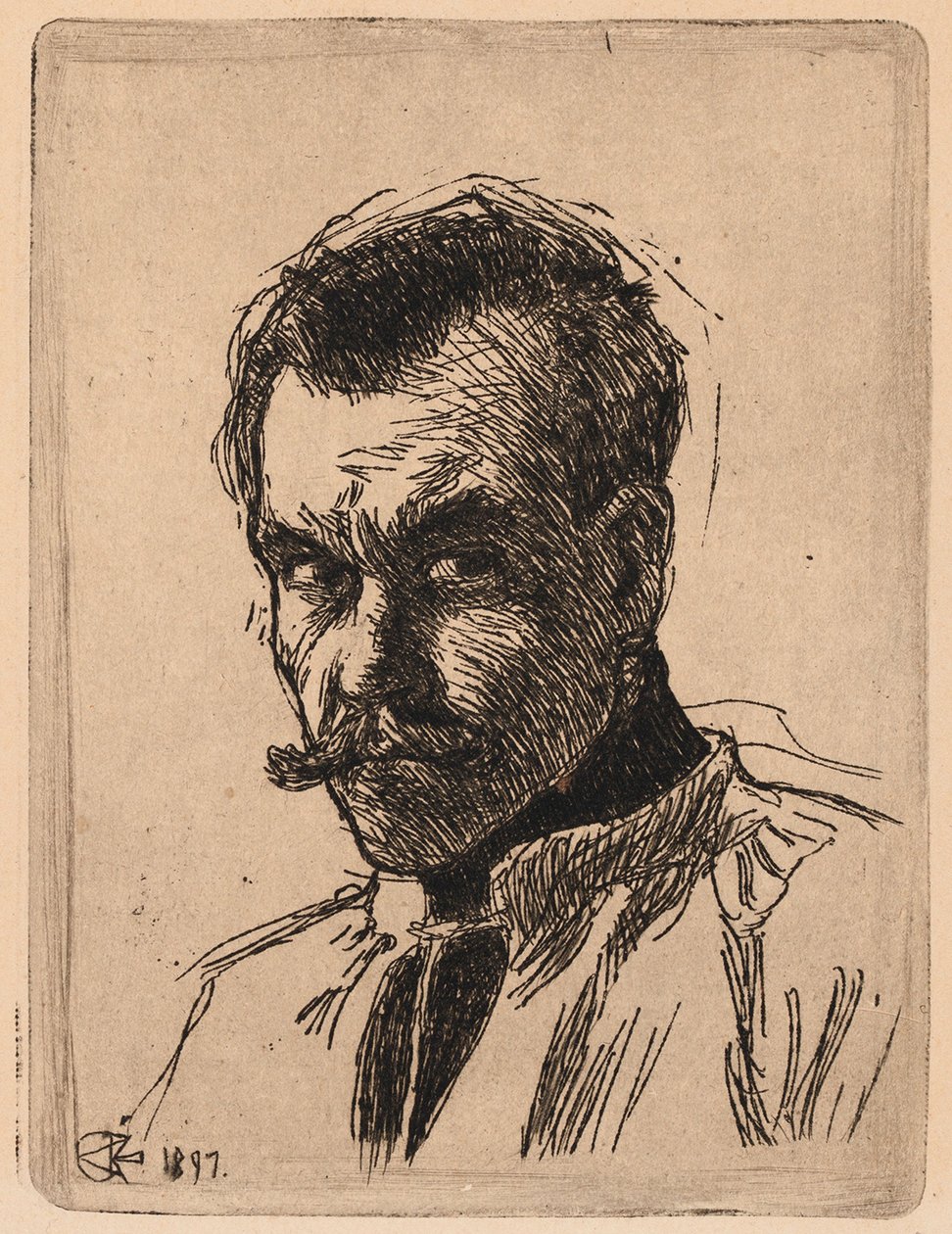 Selbstporträt von Akseli Gallen-Kallela
