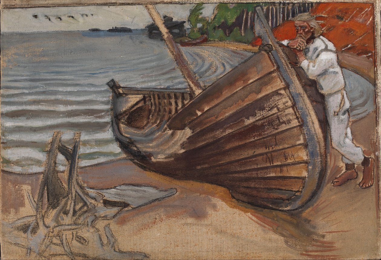 Das klagende Boot von Akseli Gallen-Kallela