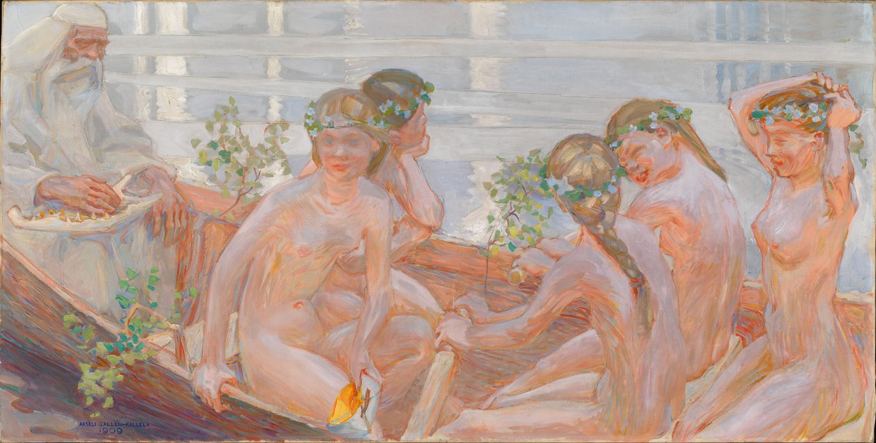 Väinämöinens Reise von Akseli Gallen-Kallela