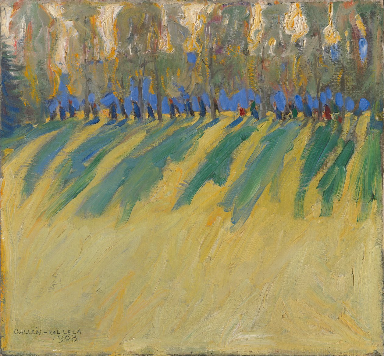 Licht und Schatten von Akseli Valdemar Gallen-Kallela