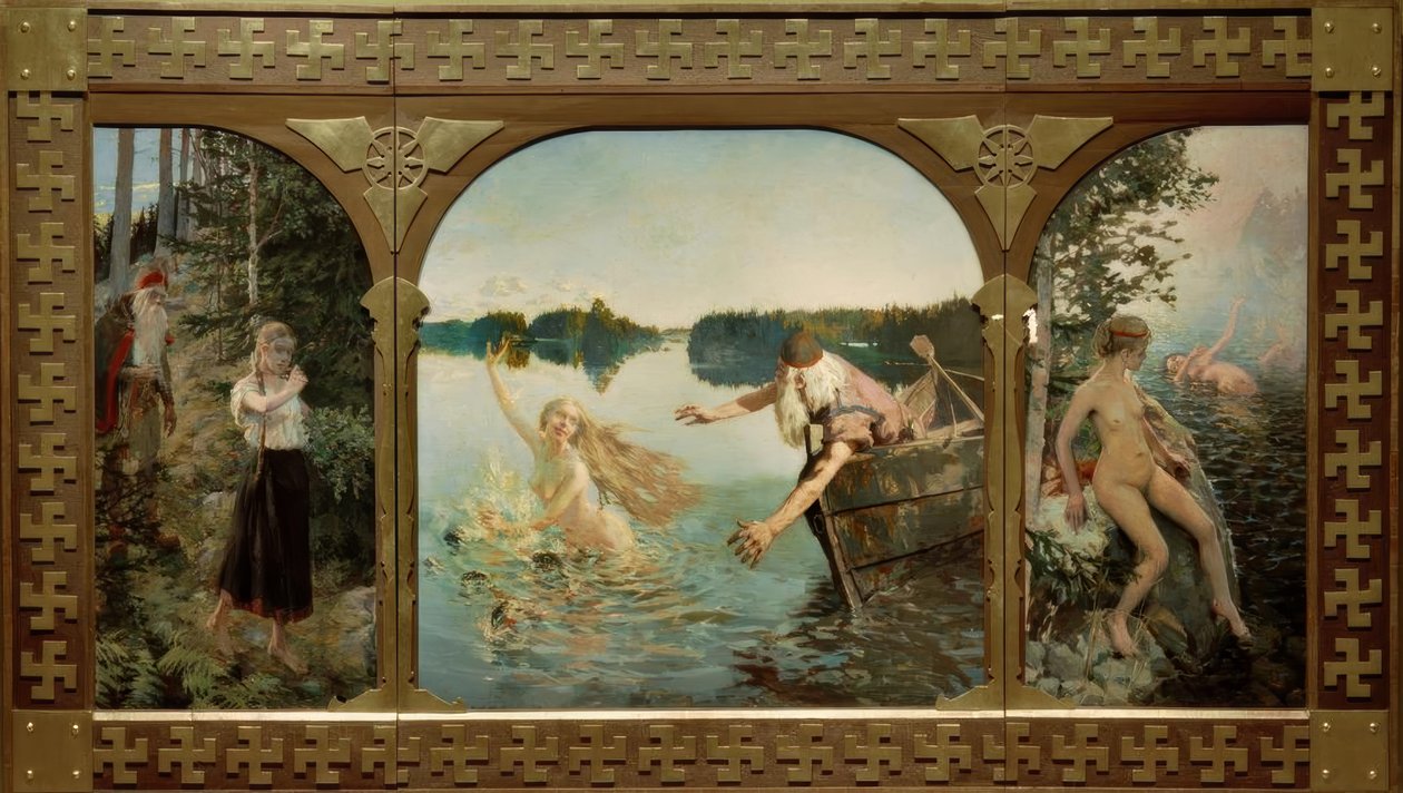 Die Aino-Sage von Akseli Valdemar Gallen-Kallela