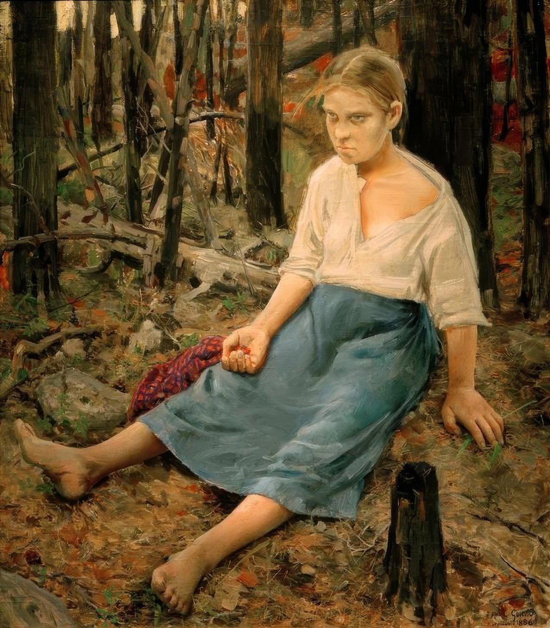 Verloren von Akseli Valdemar Gallen-Kallela