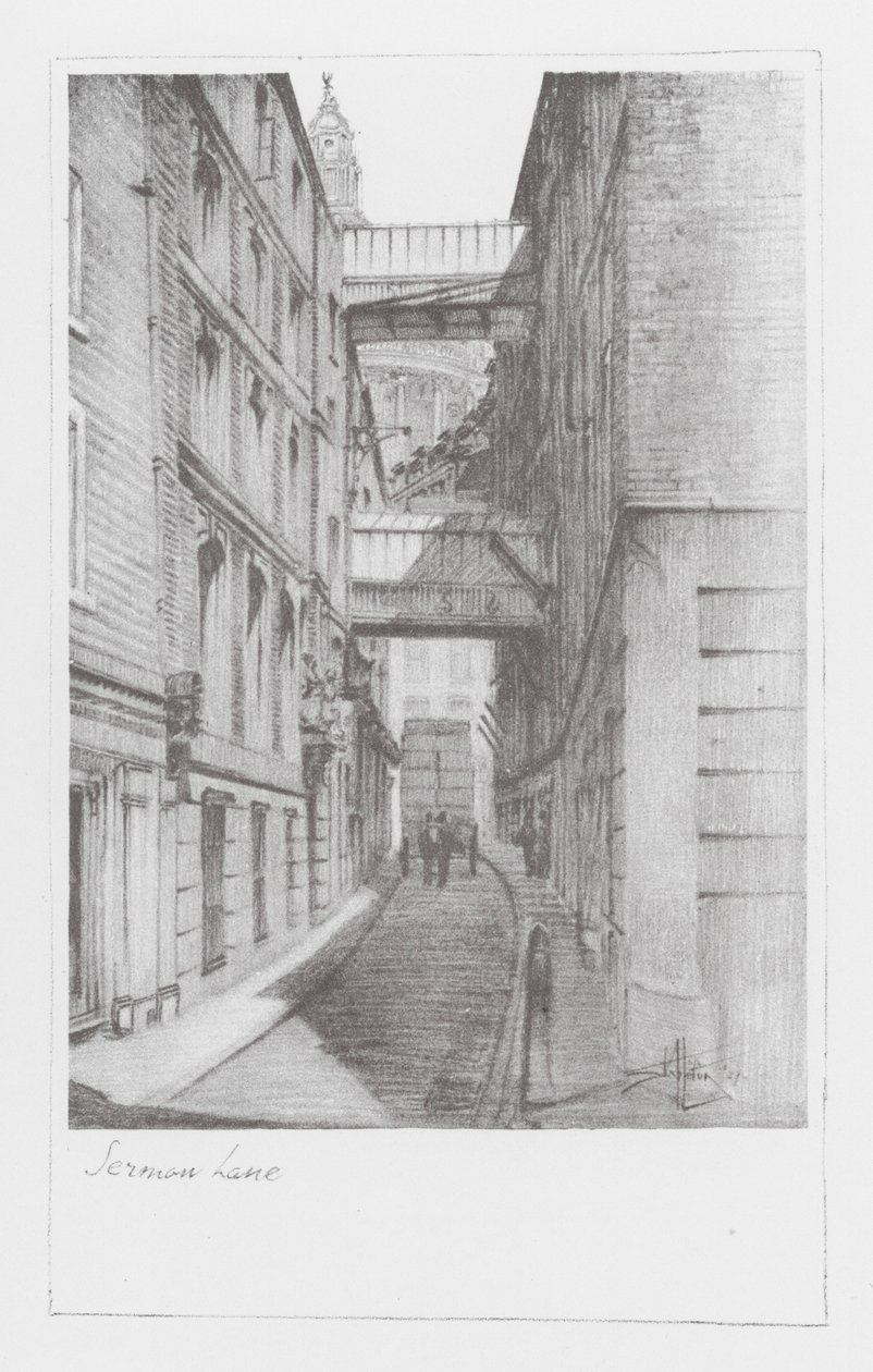 London Lanes: Sermon Lane von Alan Stapleton