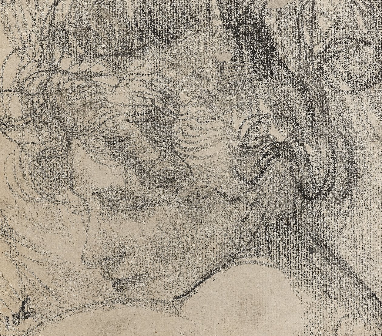 Kopf einer Frau, ca. 1890 von Albert de Belleroche