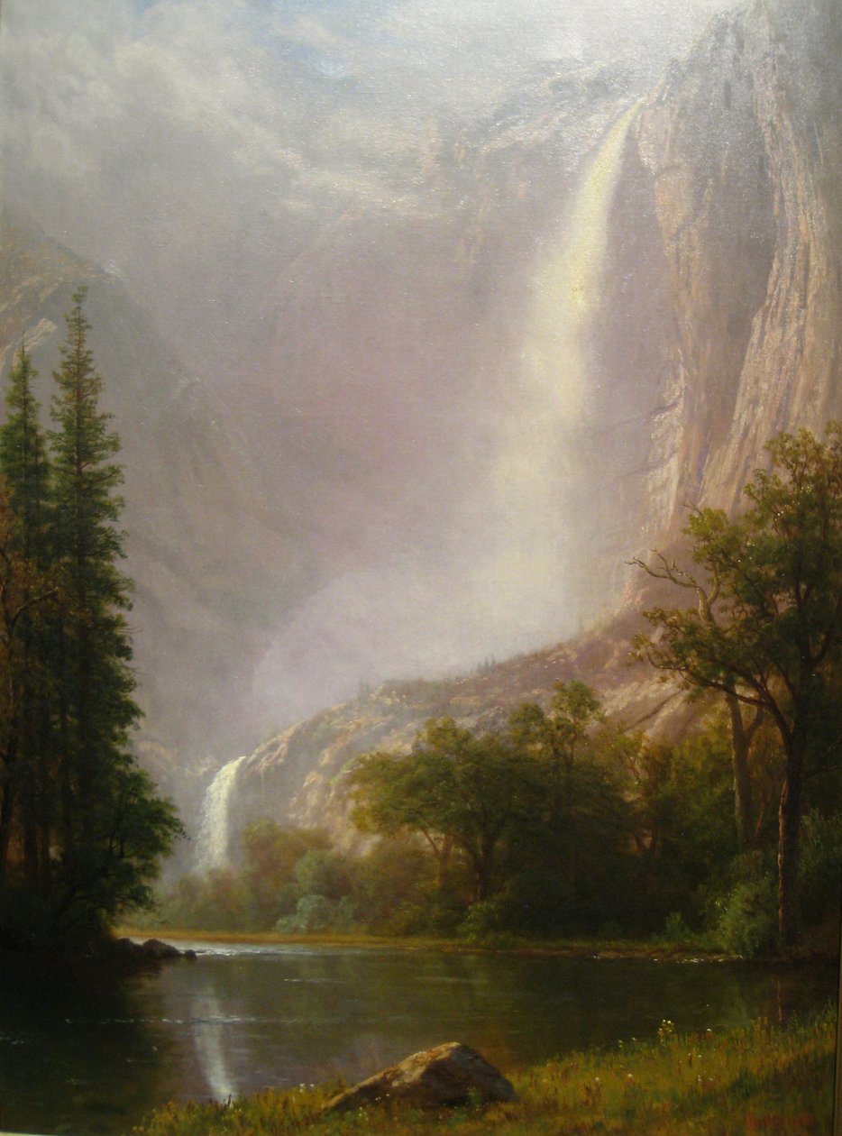 Yosemite-Fälle von Albert Bierstadt