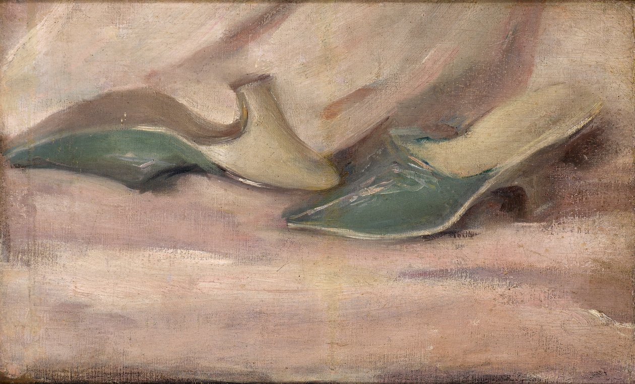 Verlassene Pantoffeln, ca. 1890 von Albert de Belleroche
