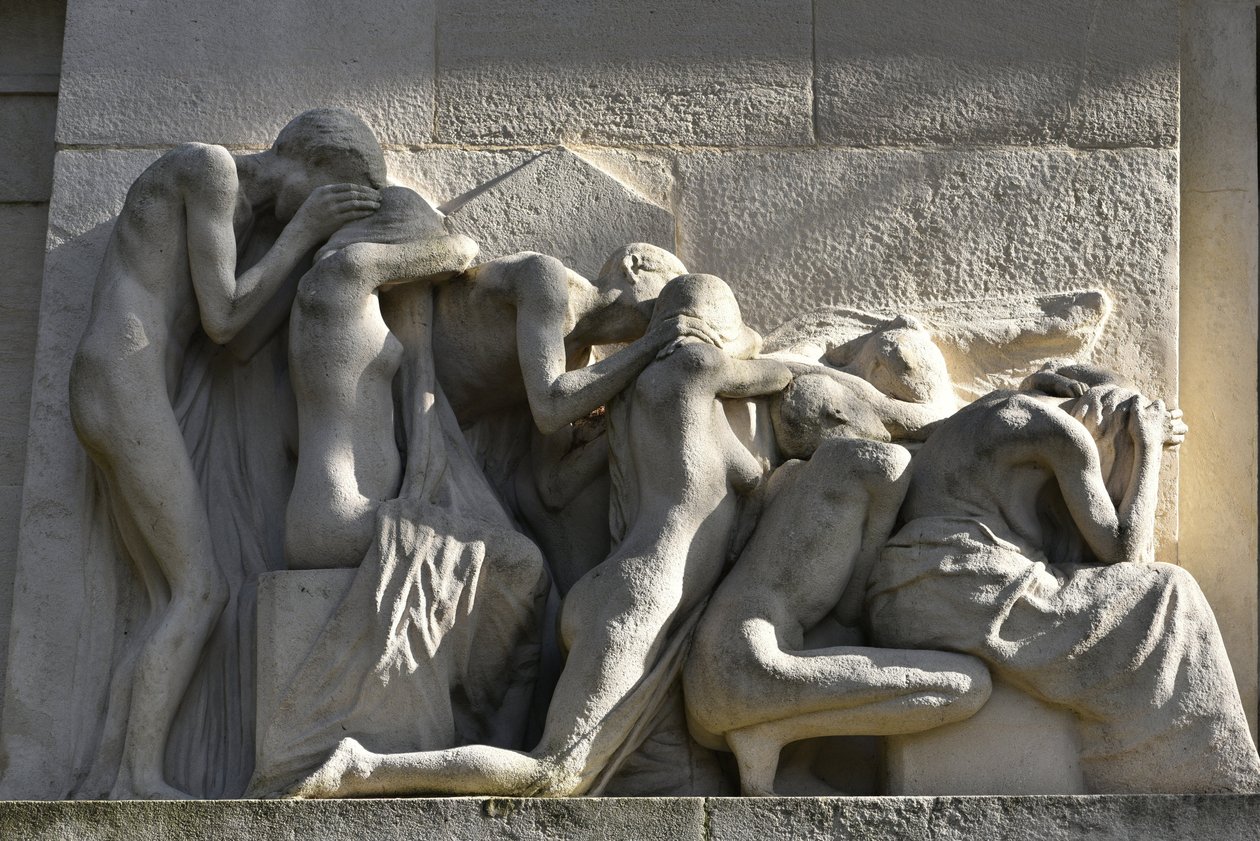 Denkmal für die Toten, Friedhof Père Lachaise, Paris von Albert Bartholome