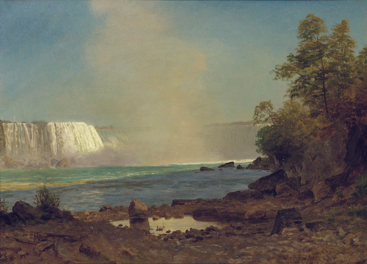 Niagarafälle, 1863 von Albert Bierstadt