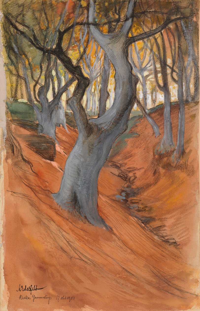 Buchenwald von Albert Edelfelt
