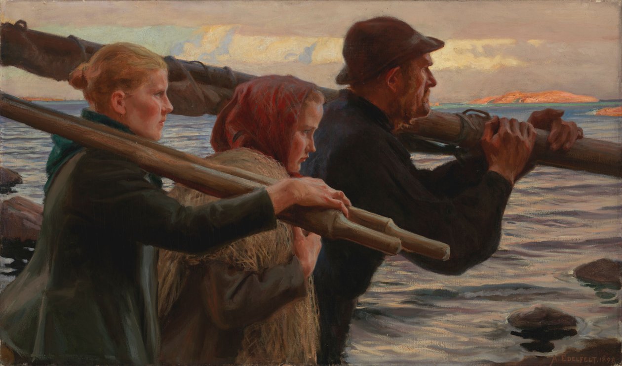 Im äußeren Archipel von Albert Edelfelt