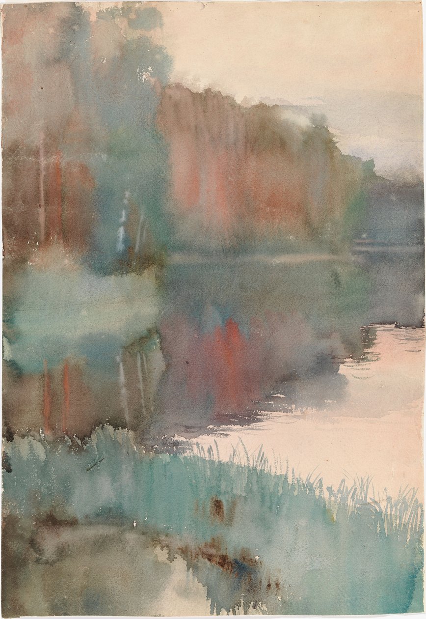 Küste bei Haikko im Herbst von Albert Edelfelt