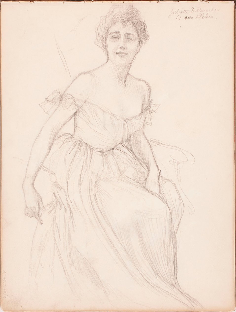 Ohne Titel von Albert Edelfelt