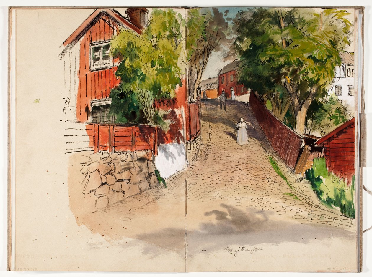 Ohne Titel von Albert Edelfelt