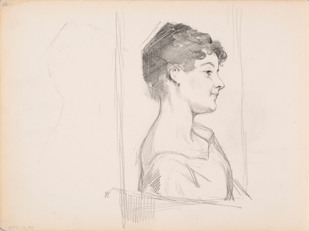 Ohne Titel von Albert Edelfelt