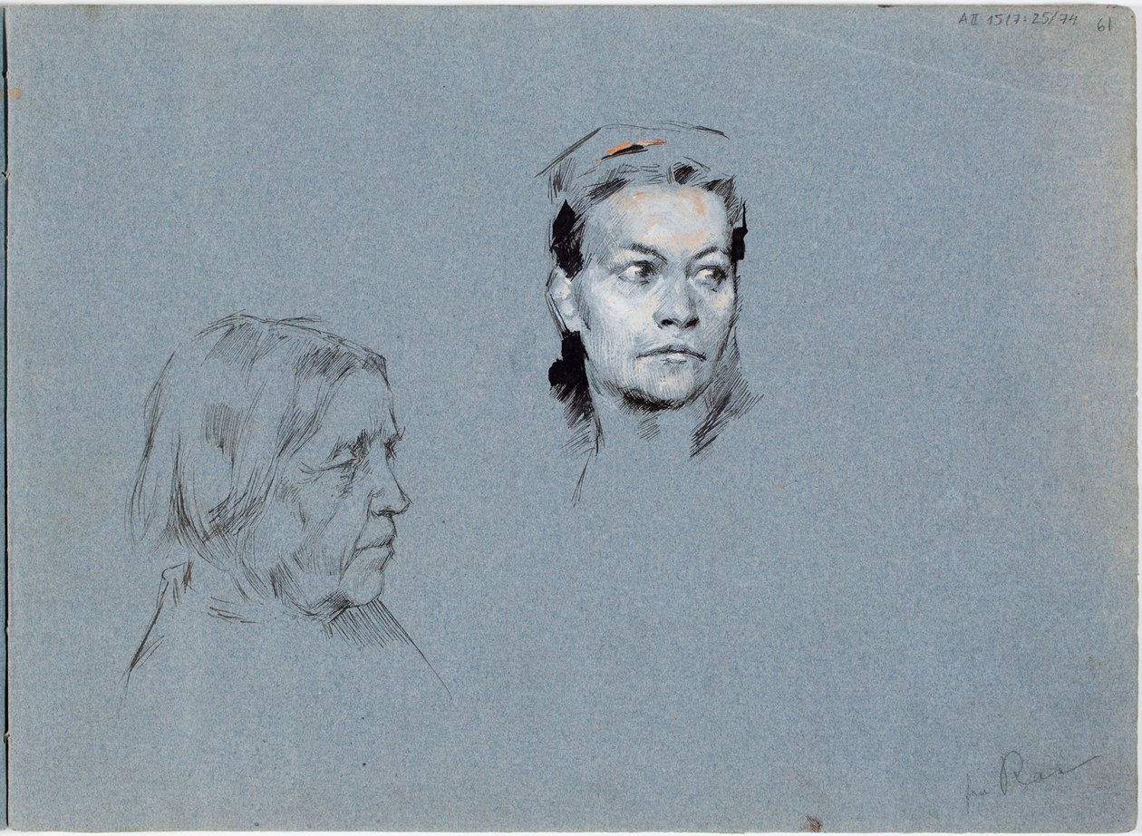 Ohne Titel von Albert Edelfelt